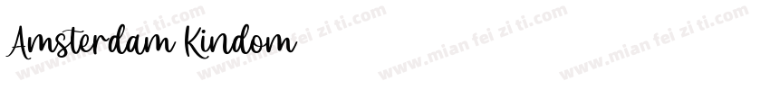 Amsterdam Kindom字体转换